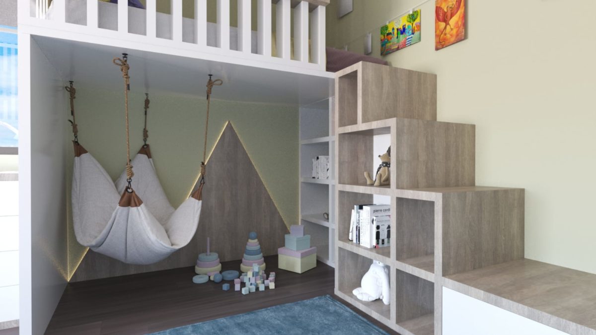 Detská izba pre chlapca a dievča